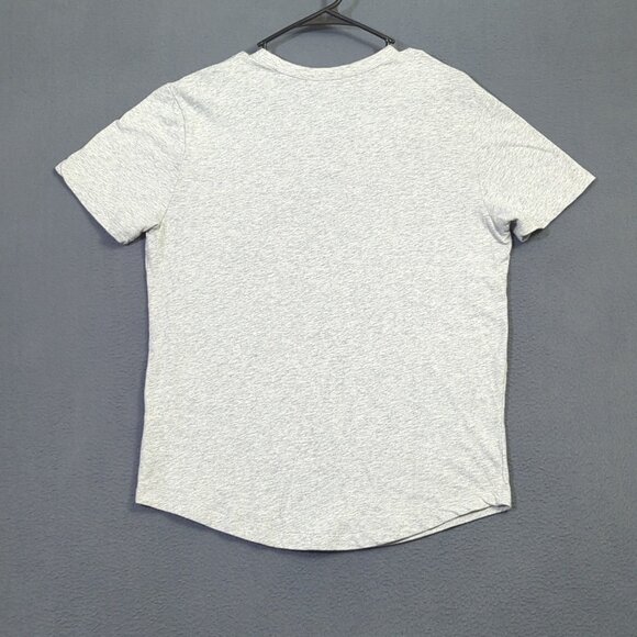 Buck Mason T-Shirt Men's M Gray Short Sleeve Curve Hem - Picture 7 of 9